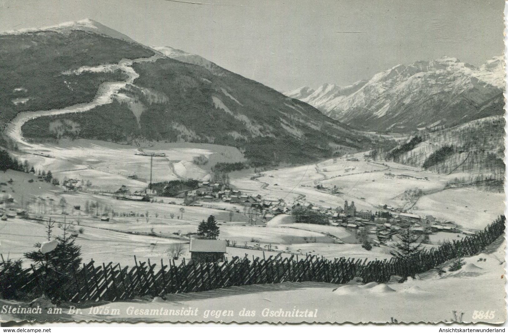 Steinach Am Brenner - Gesamtansicht Gegen Das Gschnitztal (002964) - Steinach Am Brenner