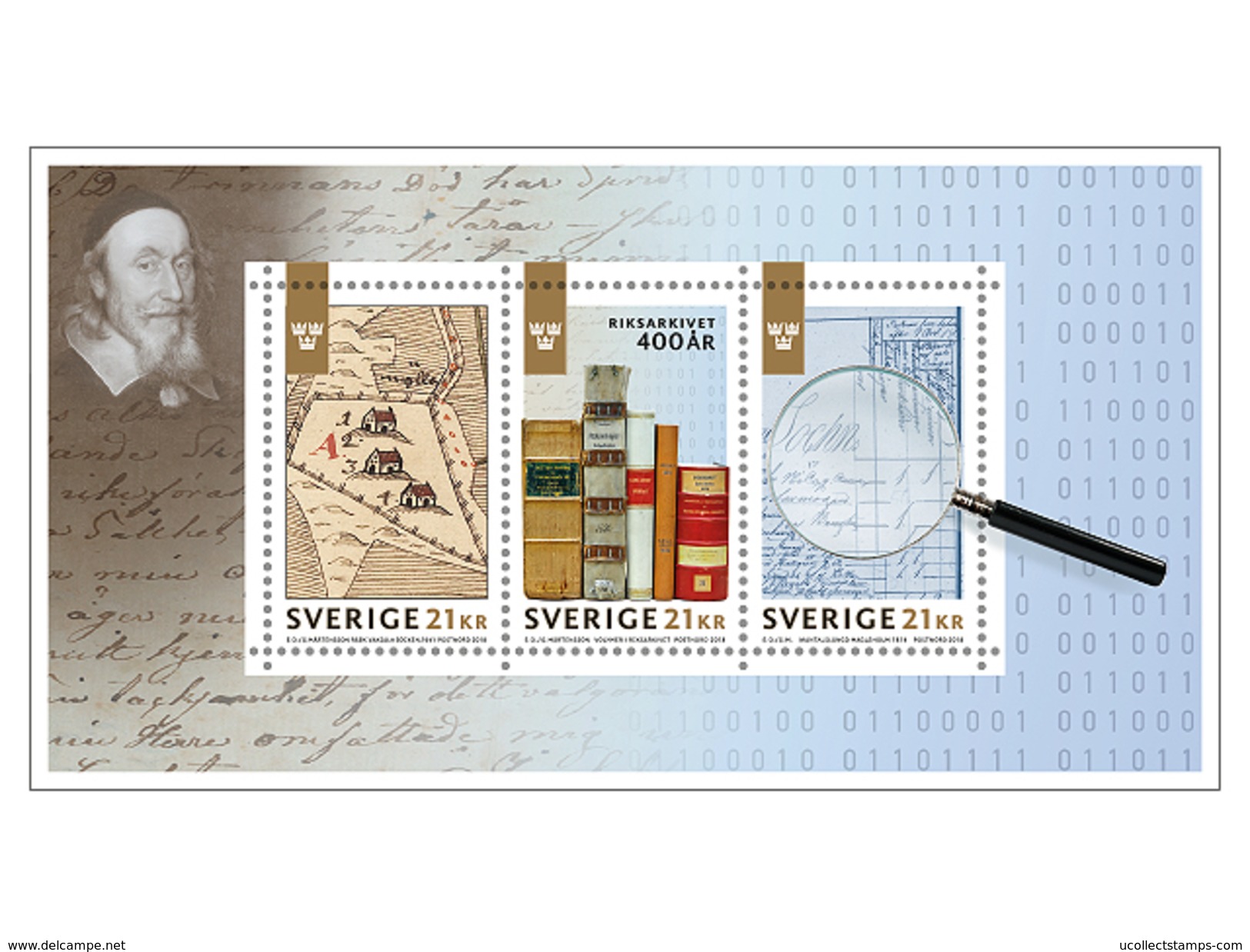 Zweden  2018   Swedish Archive  Blok-m/s   Postfris/mnh - Neufs