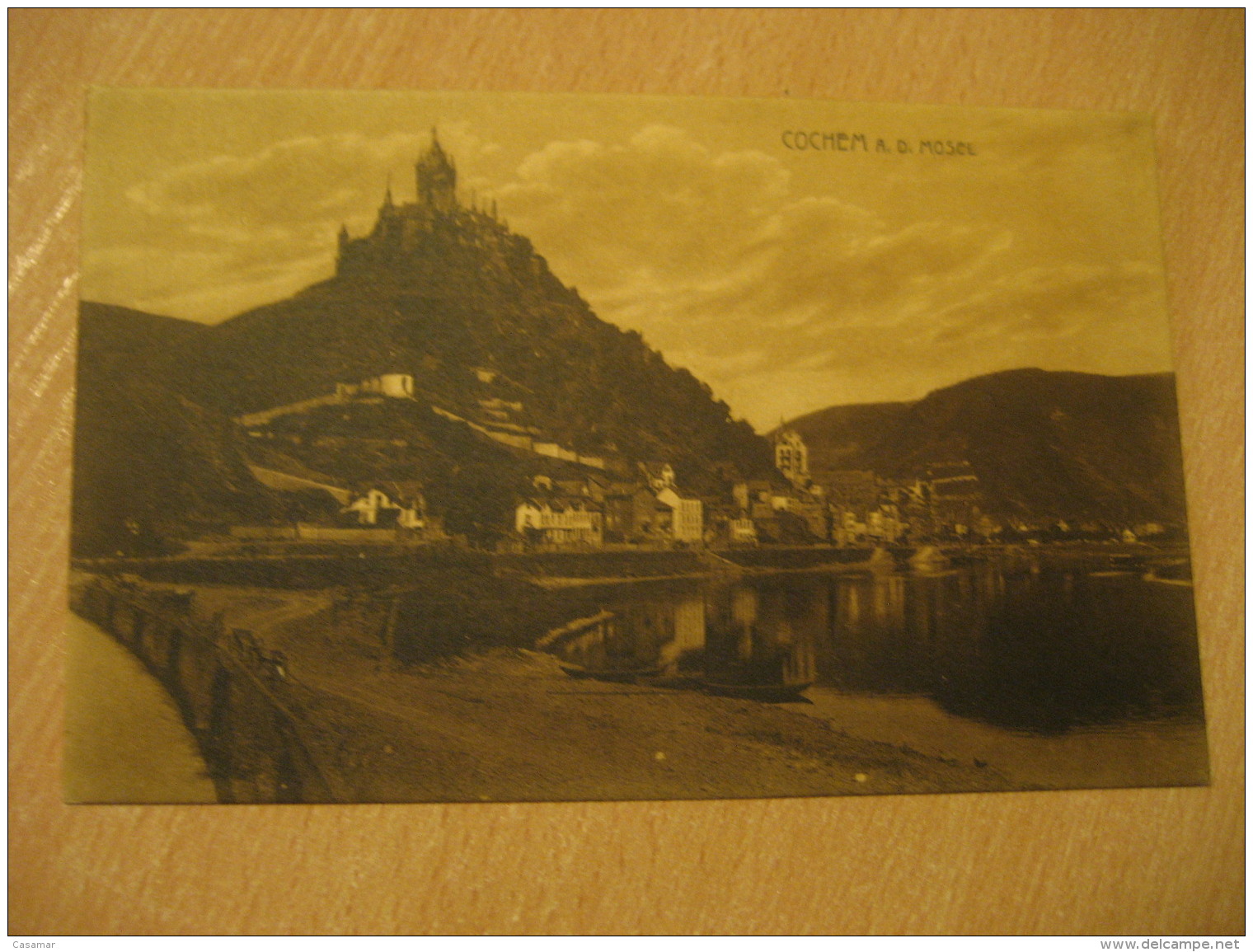 COCHEM A. D. Mosel Burg Castle Post Card Rhineland Palatinate Zell Germany - Cochem