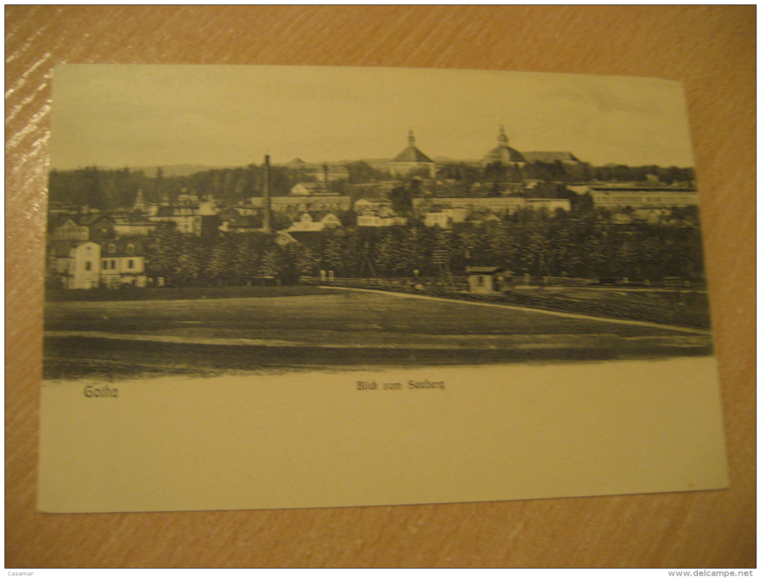 GOTHA Blick Vom Seeberg Post Card Thuringia Germany - Gotha