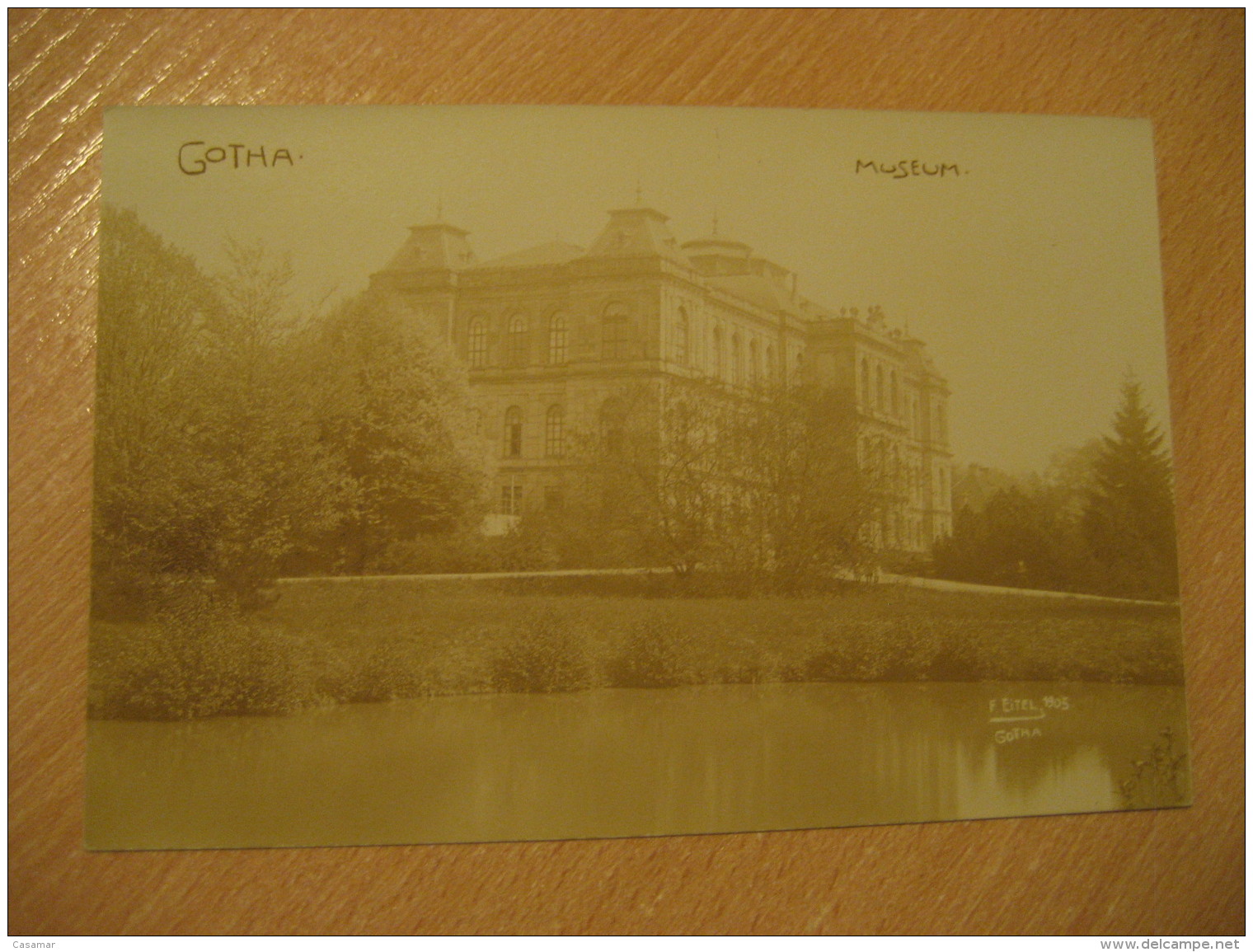 GOTHA Museum Post Card Thuringia Germany - Gotha