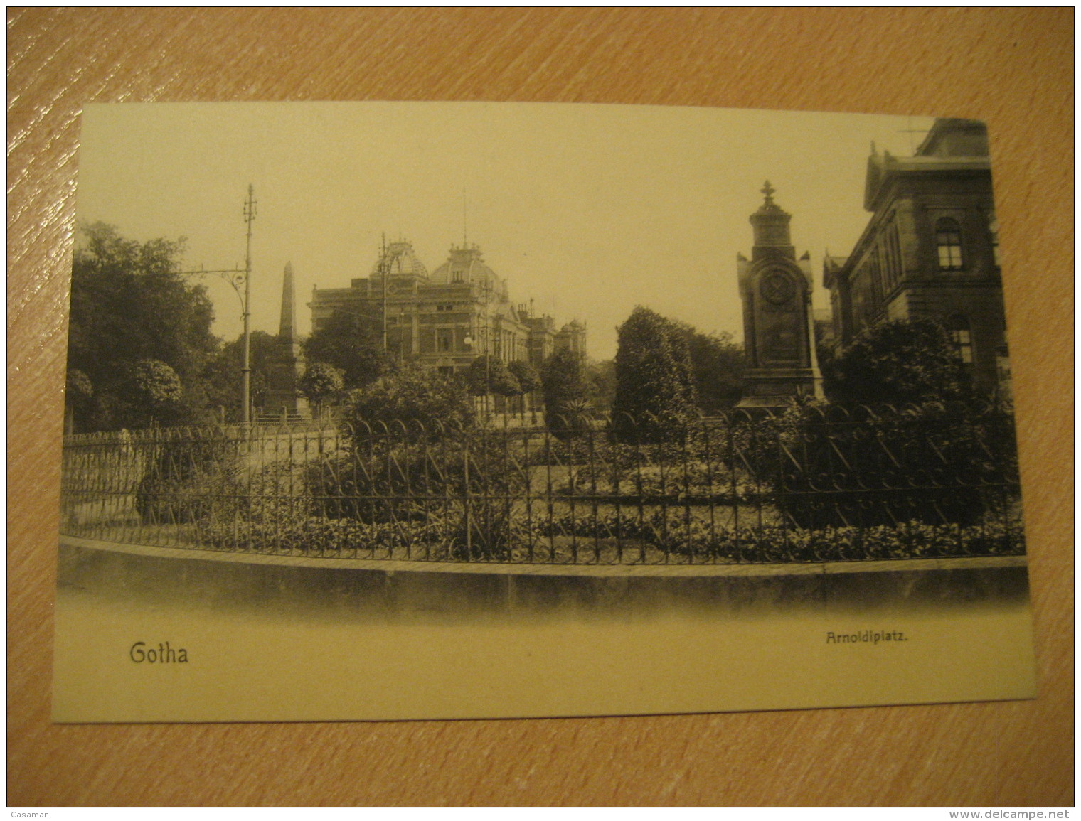 GOTHA Arnoldiplatz Post Card Thuringia Germany - Gotha