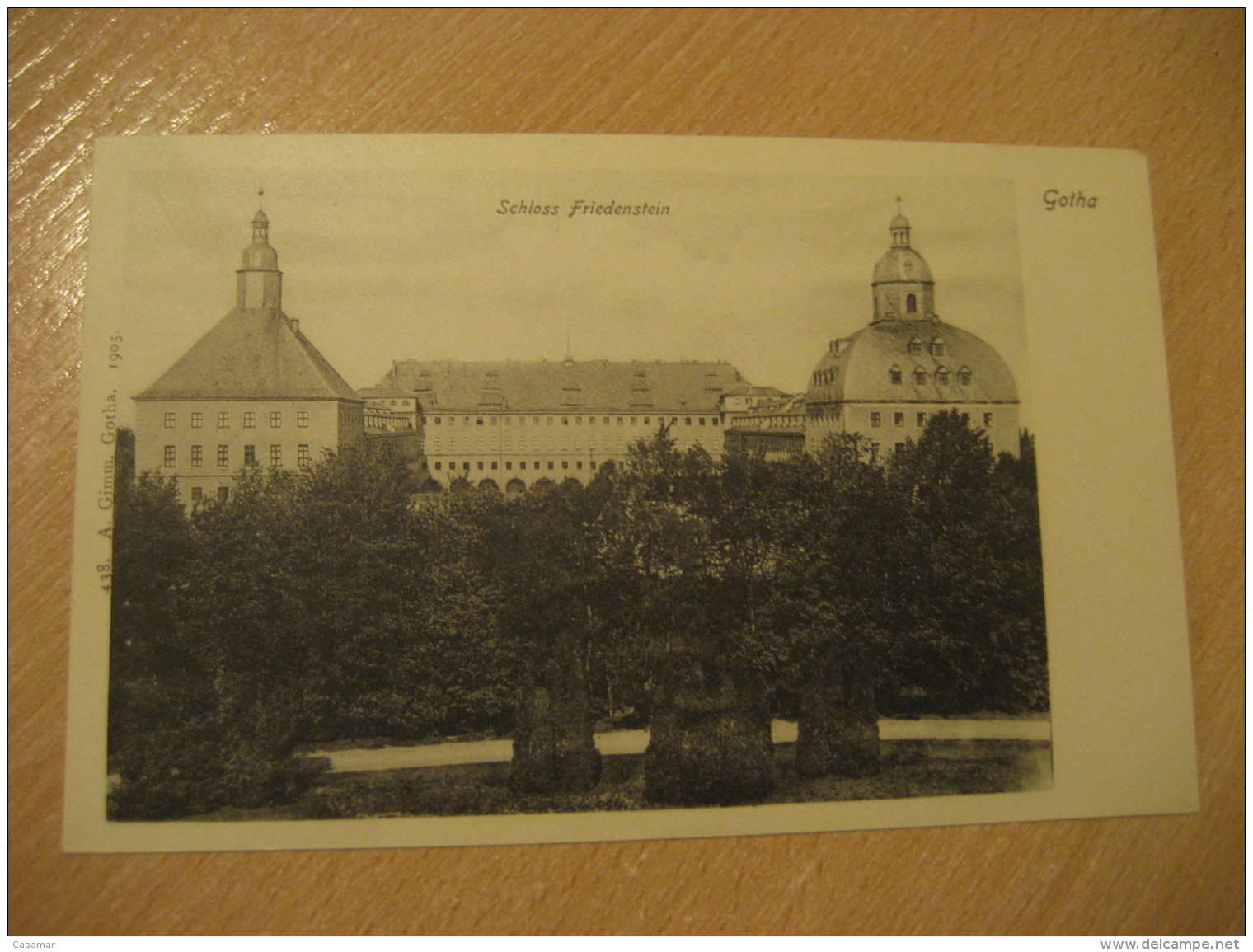 GOTHA Schloss Friedenstein Castle Post Card Thuringia Germany - Gotha