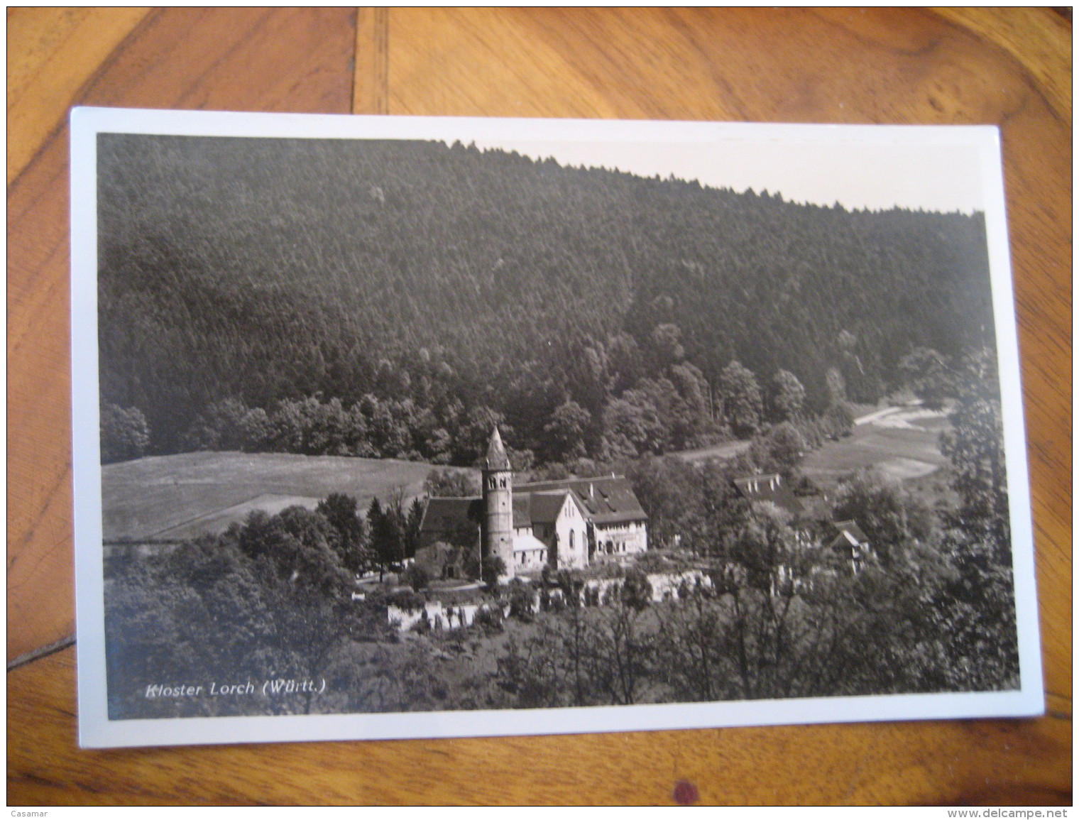 LORCH Kloster Monastery Post Card Baden Wurttemberg Stuttgart Ostalbkreis Germany - Lorch