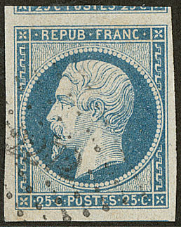 No 10, Obl Pc, Deux Voisins, Ex Choisi. - TB - 1852 Louis-Napoleon