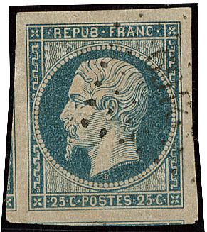 No 10, Deux Voisins, Obl Pc 2169, Ex Choisi. - TB - 1852 Louis-Napoleon