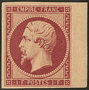 * Réimpression. No 18e, Bdf, Superbe. - R - 1853-1860 Napoleone III