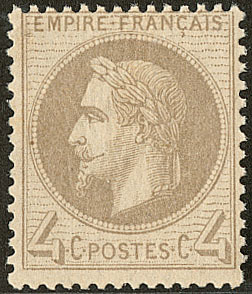 ** No 27I, Gris, Très Frais. - TB - 1863-1870 Napoleon III With Laurels