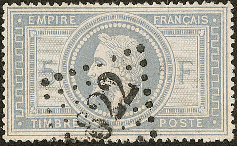 No 33, Très Frais. - TB. - R - 1863-1870 Napoleon III With Laurels