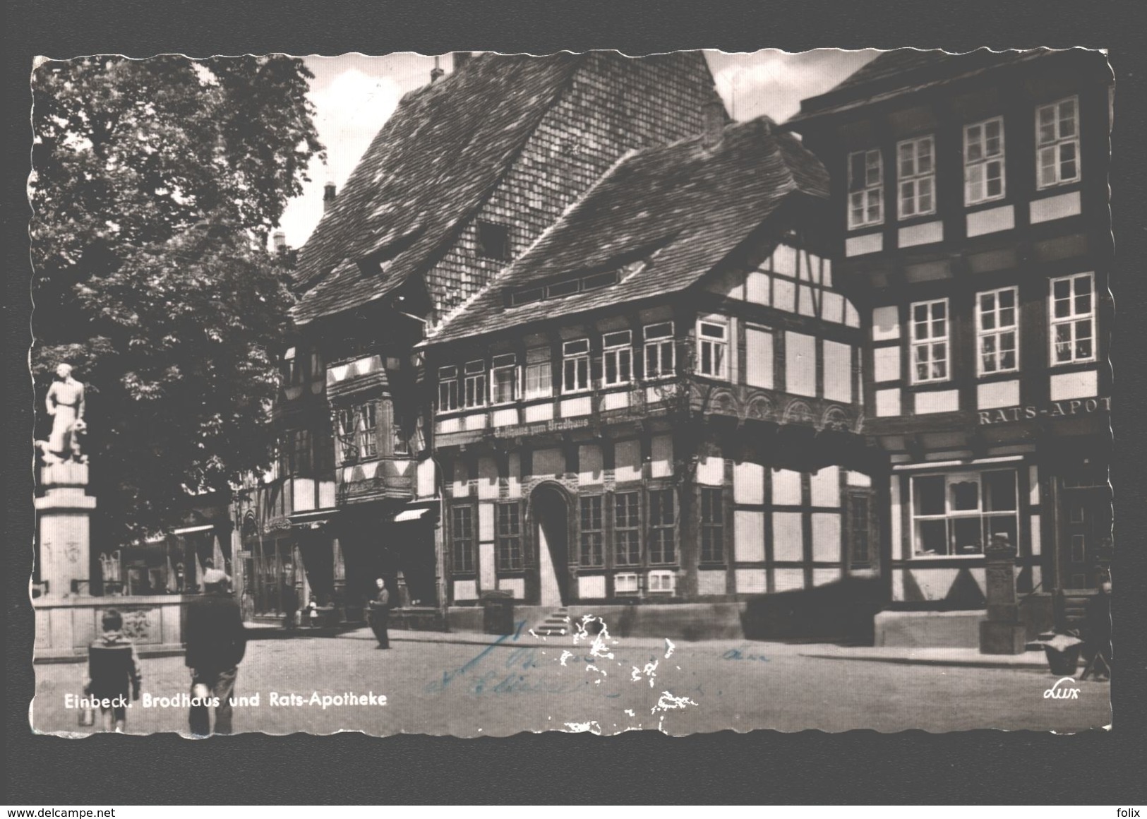 Einbeck - Brodhaus Und Rats-Apotheke - 1956 - Einbeck