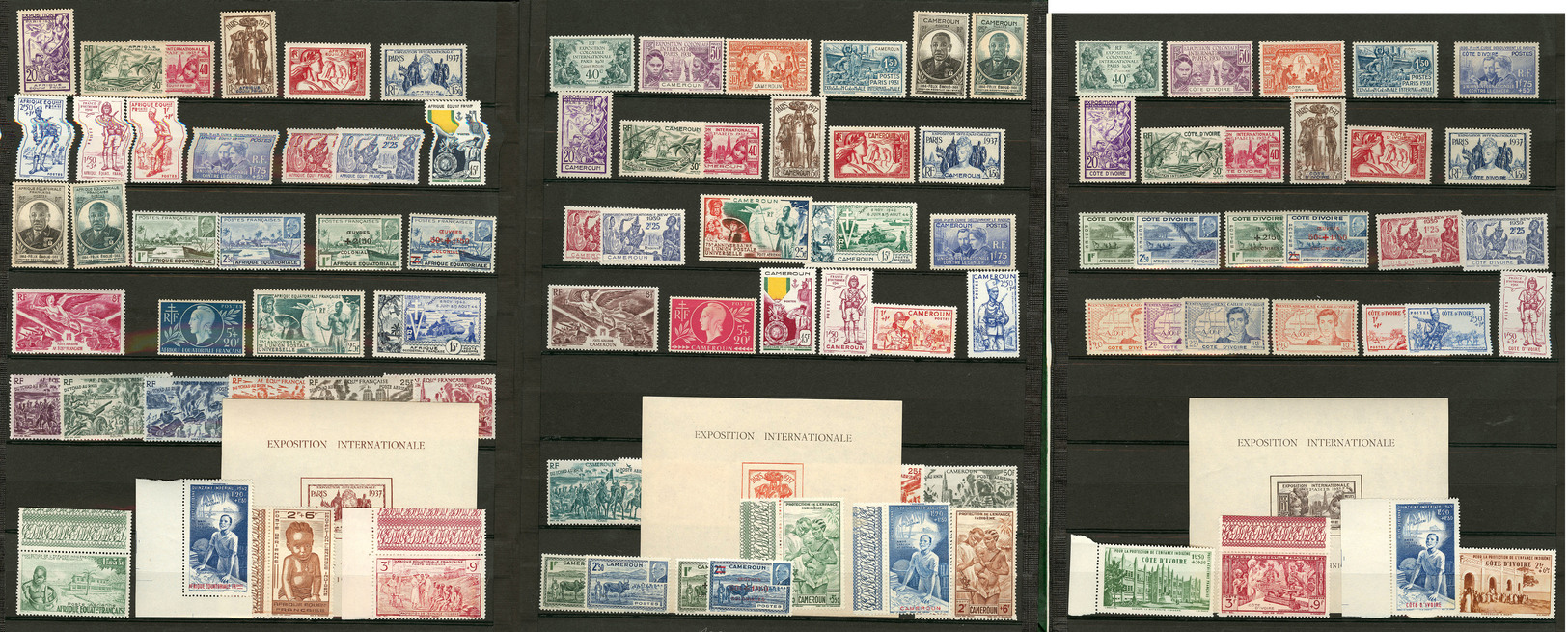 ** Collection. 1931-1965 (Poste, PA, BF), Dont Expo 37, PEIQI, Etc., Qqs Ex *. - TB - Unclassified