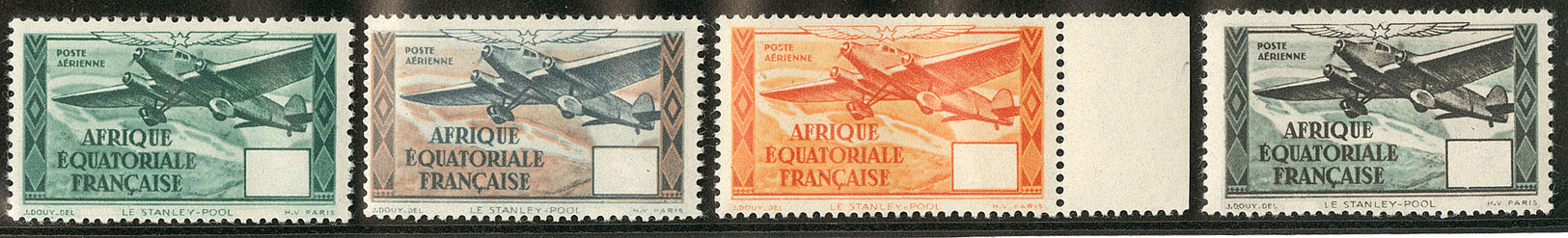 * Poste Aérienne. Sans La Valeur. Nos 35, 38, 40 Bdf, 41. - TB (cote Maury) - Other & Unclassified