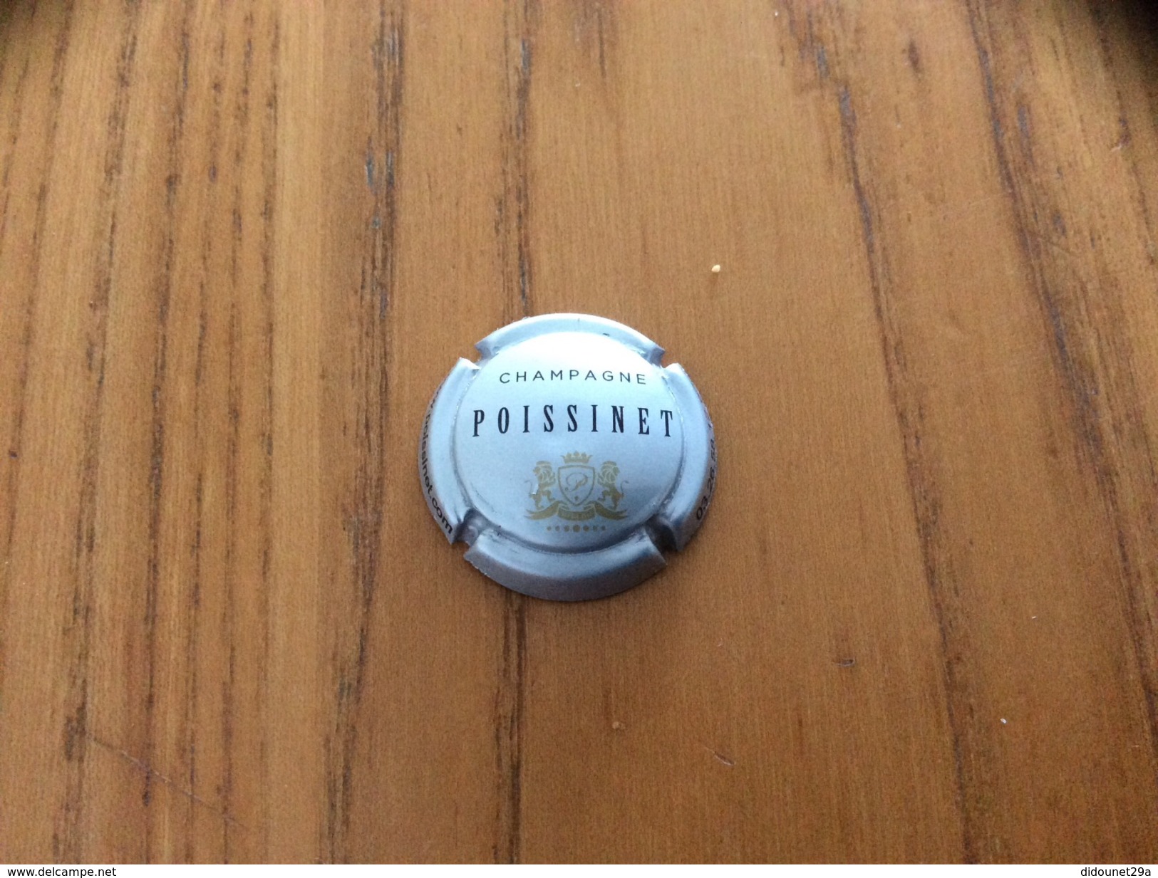 Capsule ** CHAMPAGNE "POISSINET" (fond Gris) - Mumm GH