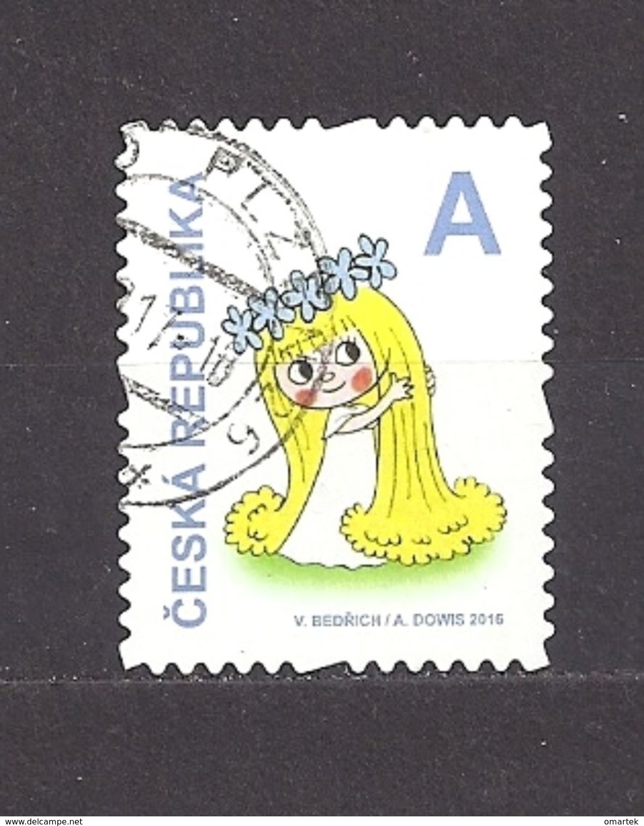 Czech Republic Tschechische Republik 2016 ⊙ Mi 886 Pof 888 Fairy Amalka - Stamp From Booklet.  Fee Amalka  C15 - Oblitérés