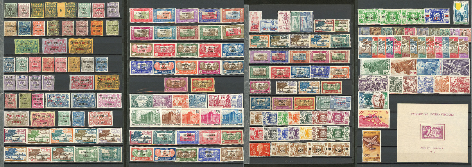 * WALLIS ET FUTUNA. Collection. 1920-1949 (Poste, PA, Taxe, BF), Assez Complète Dont Qqs France-Libre. - TB - Other & Unclassified