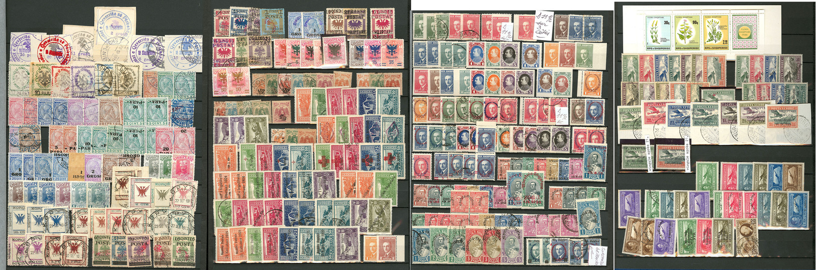 ALBANIE. Collection. 1913-1988 (Poste, PA, Taxe, BF), Valeurs Moyennes Et Séries Complètes, Nombreux Ex *, + Diverses Le - Albania