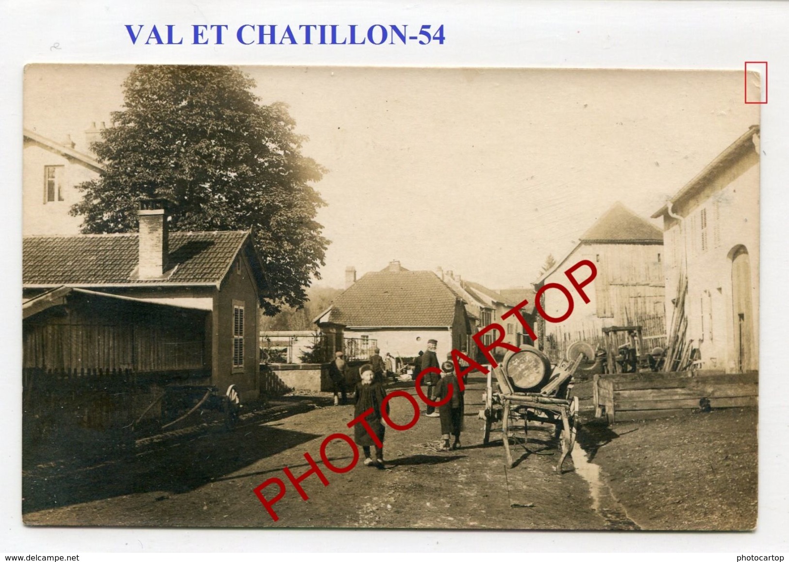 VAL ET CHATILLON-1916-CARTE PHOTO Allemande-Guerre 14-18-1 WK-France-54- - Autres & Non Classés