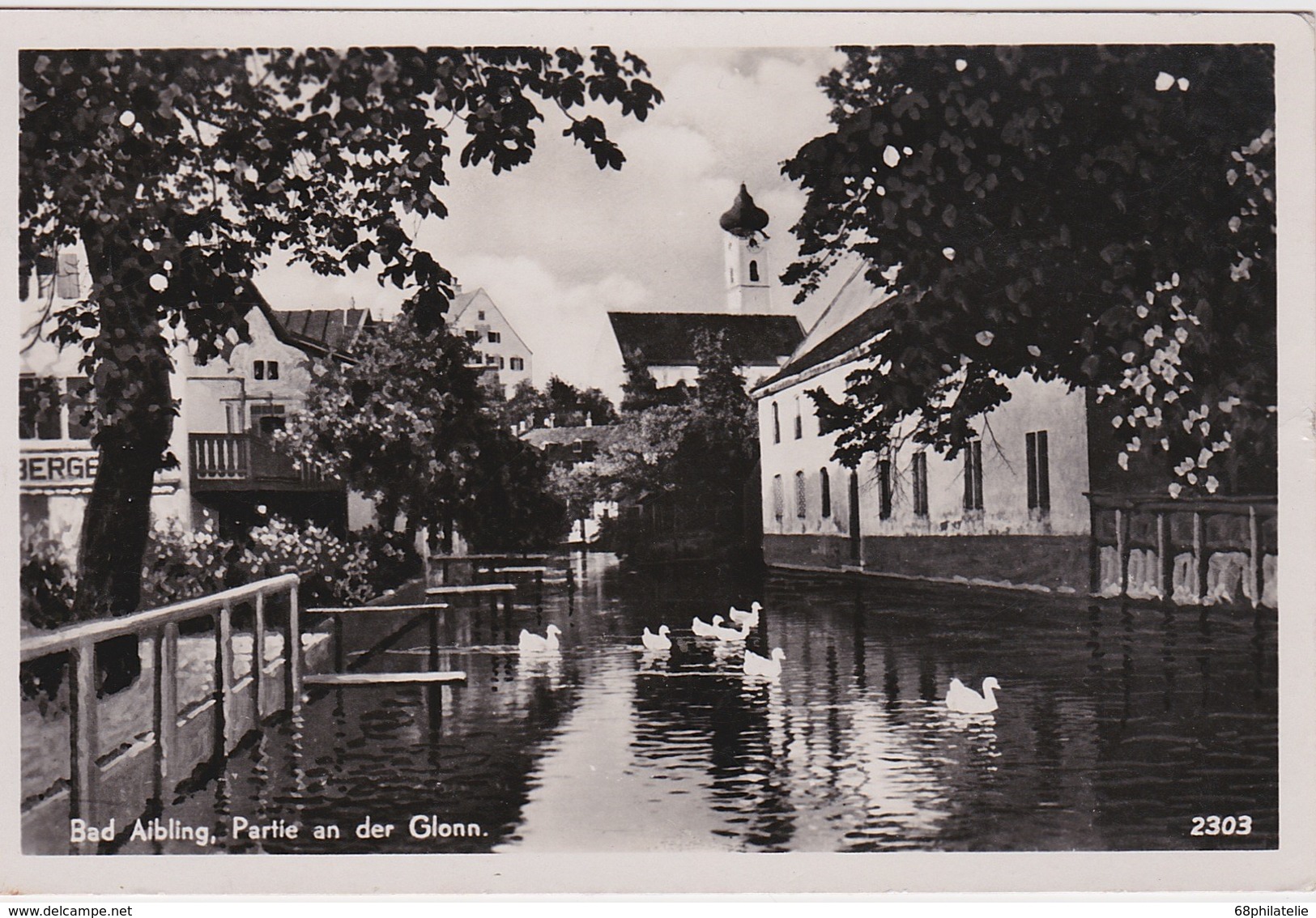 ALLEMAGNE 1953   CARTE POSTALE  DE BAD AIBLING - Bad Aibling