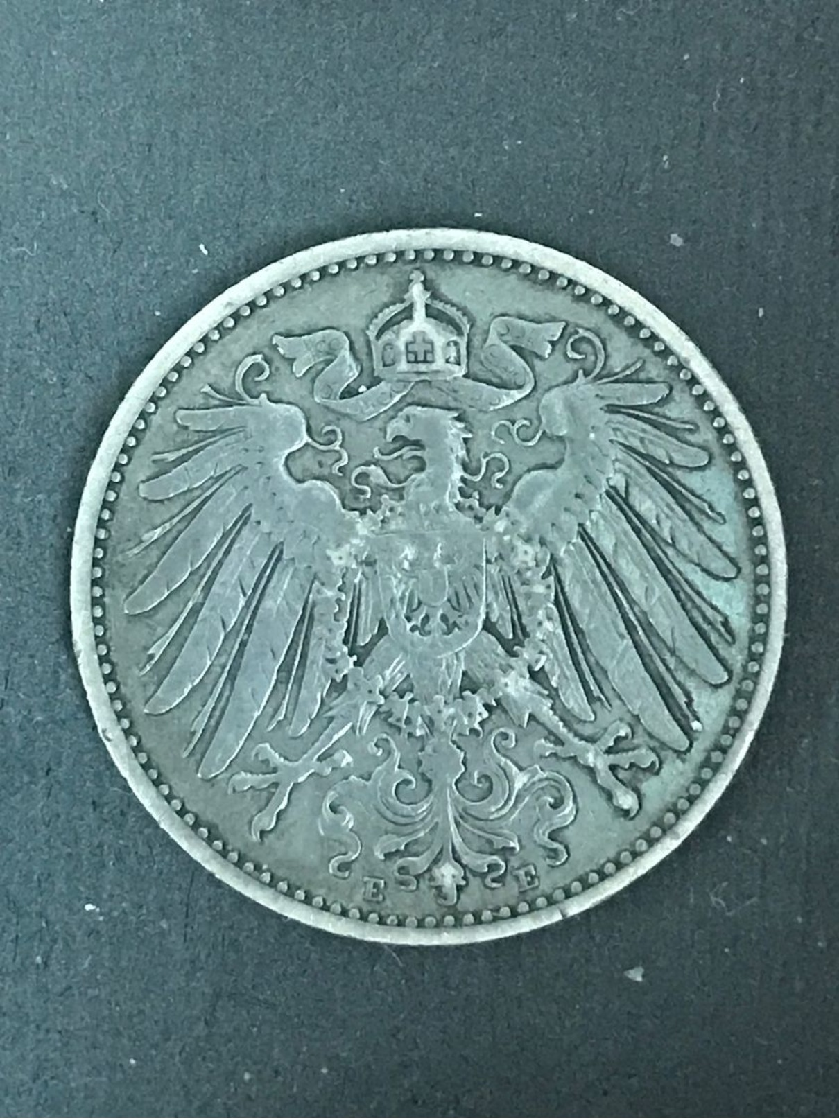 GERMANY - 1 Mark 1892 E -  Argento Silver - 1 Mark