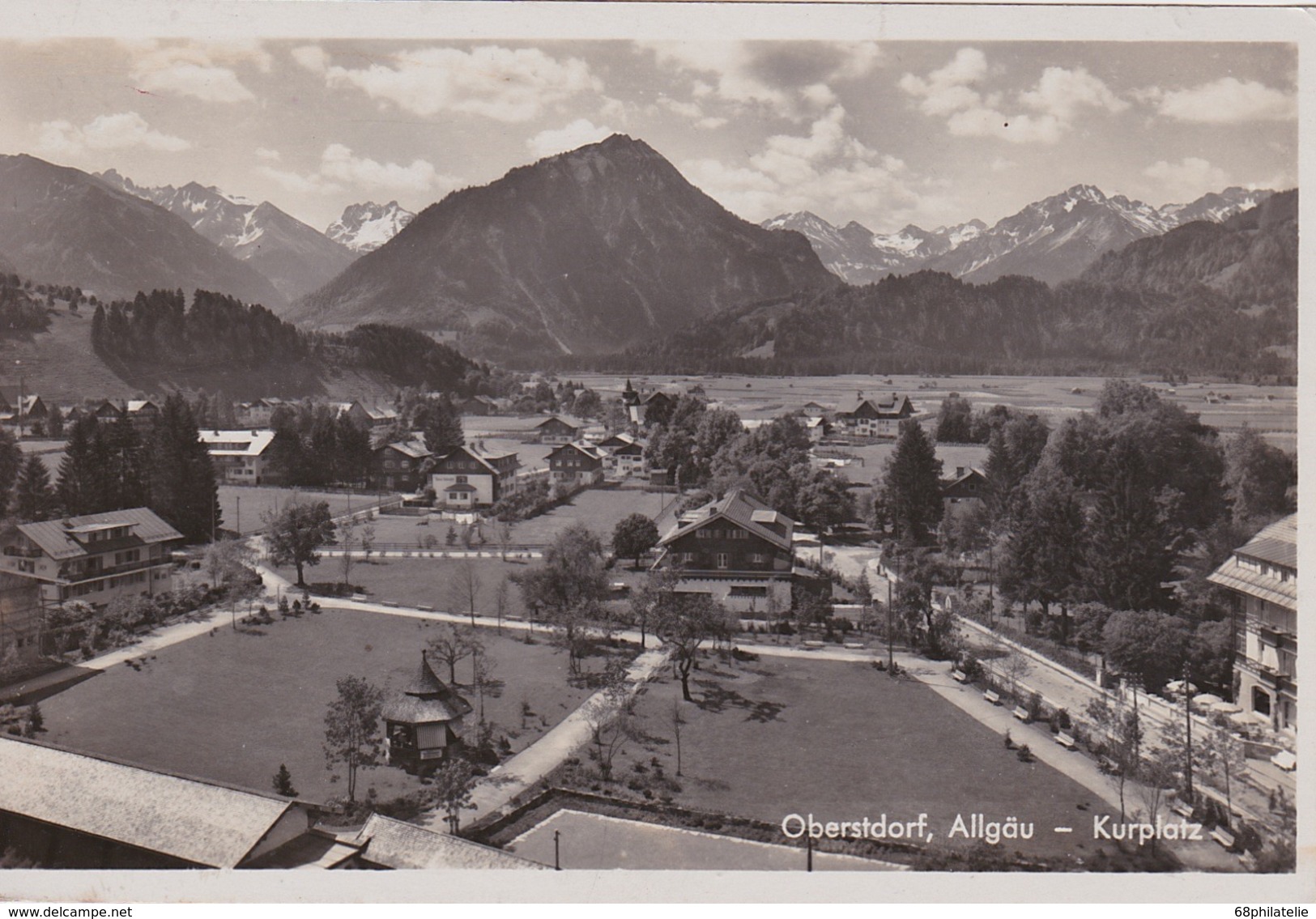 ALLEMAGNE 1950 CARTE POSTALE  DE OBERSTDORF - Oberstdorf