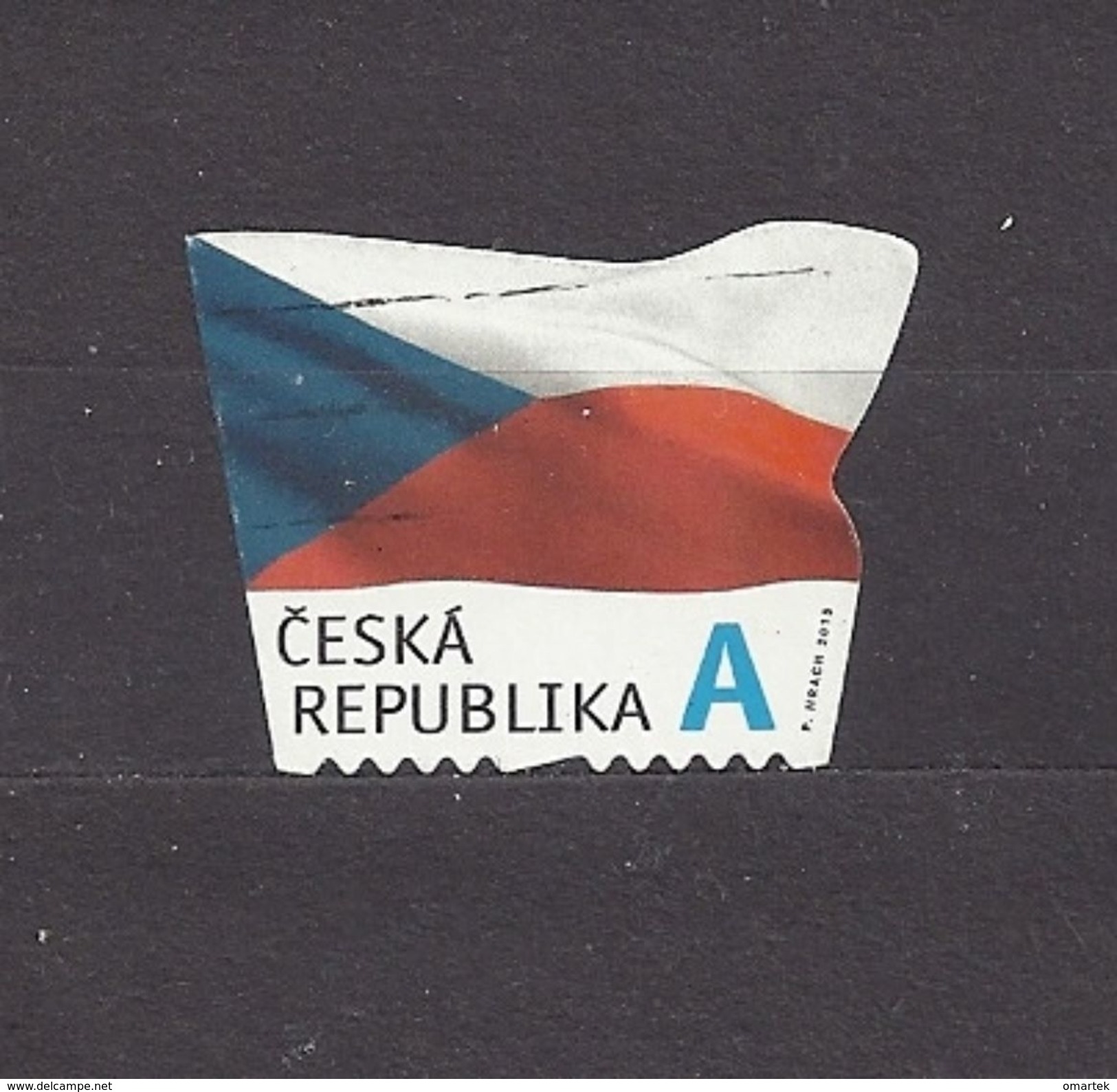 Czech Republic Tschechische Republik 2015 Gest ⊙ Mi 865 The Flag Of The Czech Republic. Die Flagge Der Tschechische C26 - Oblitérés