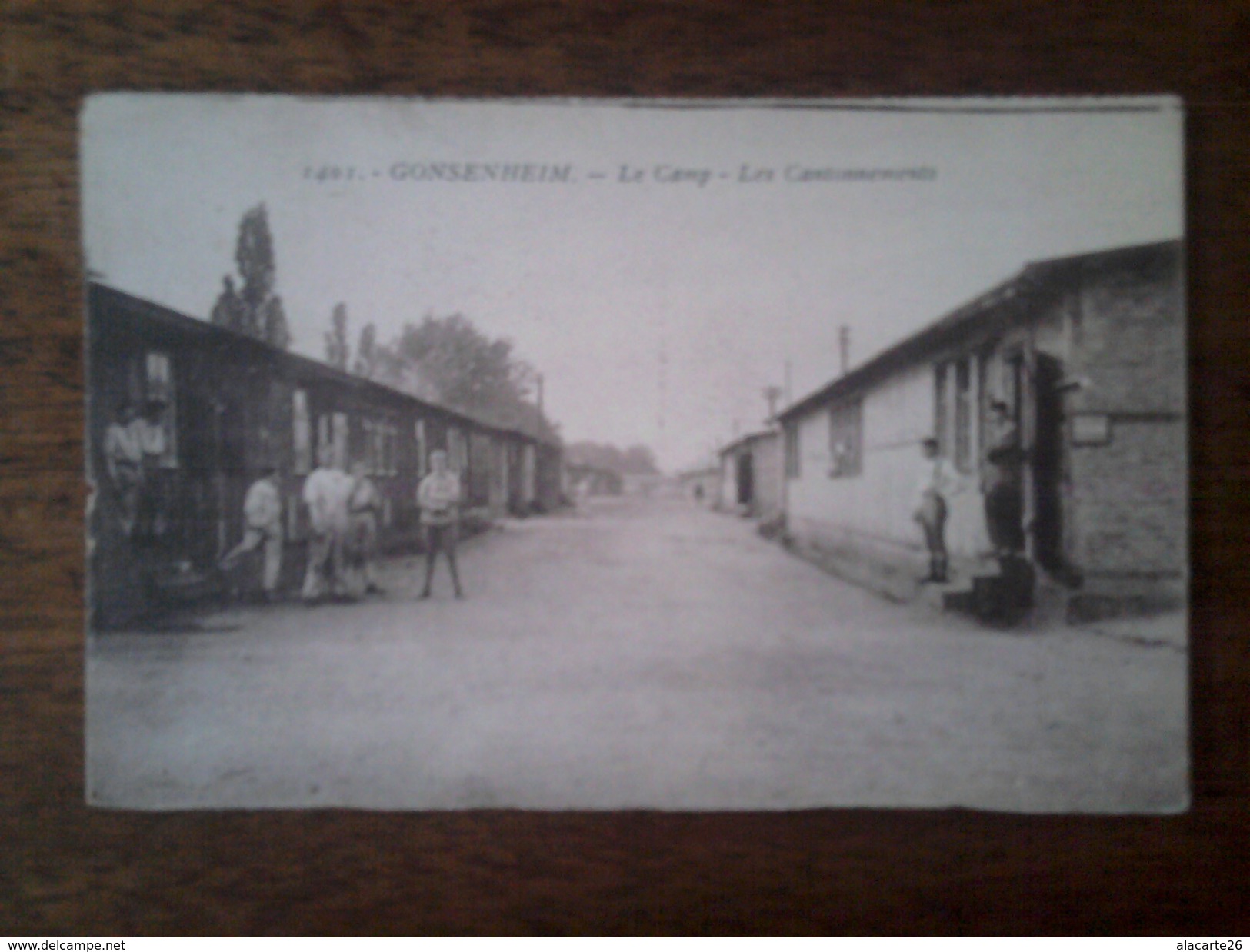 CPA ALLEMAGNE - GONSENHEIM - Le Camp - Les Cantonnements - Mayen