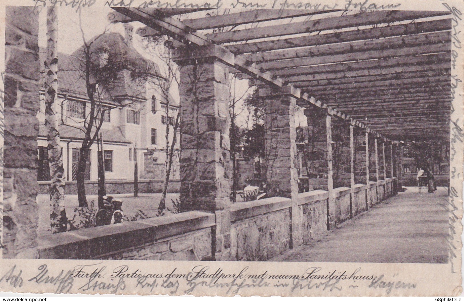 ALLEMAGNE 1914  CARTE POSTALE  DE FÜRTH - Fuerth