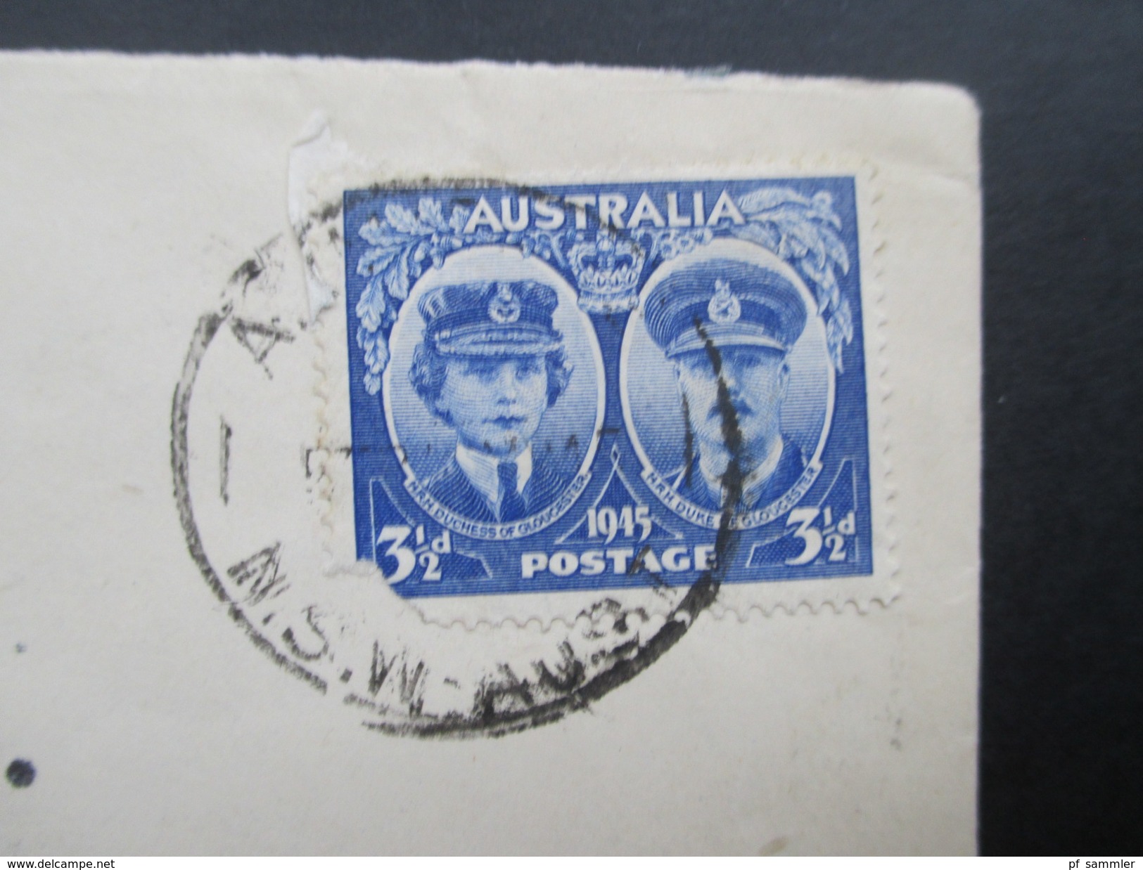 Australien 1945 NSW Australia - Chicago. Zensurbrief. Opened By Censor. 2 Passed By Censor 1626 - Brieven En Documenten