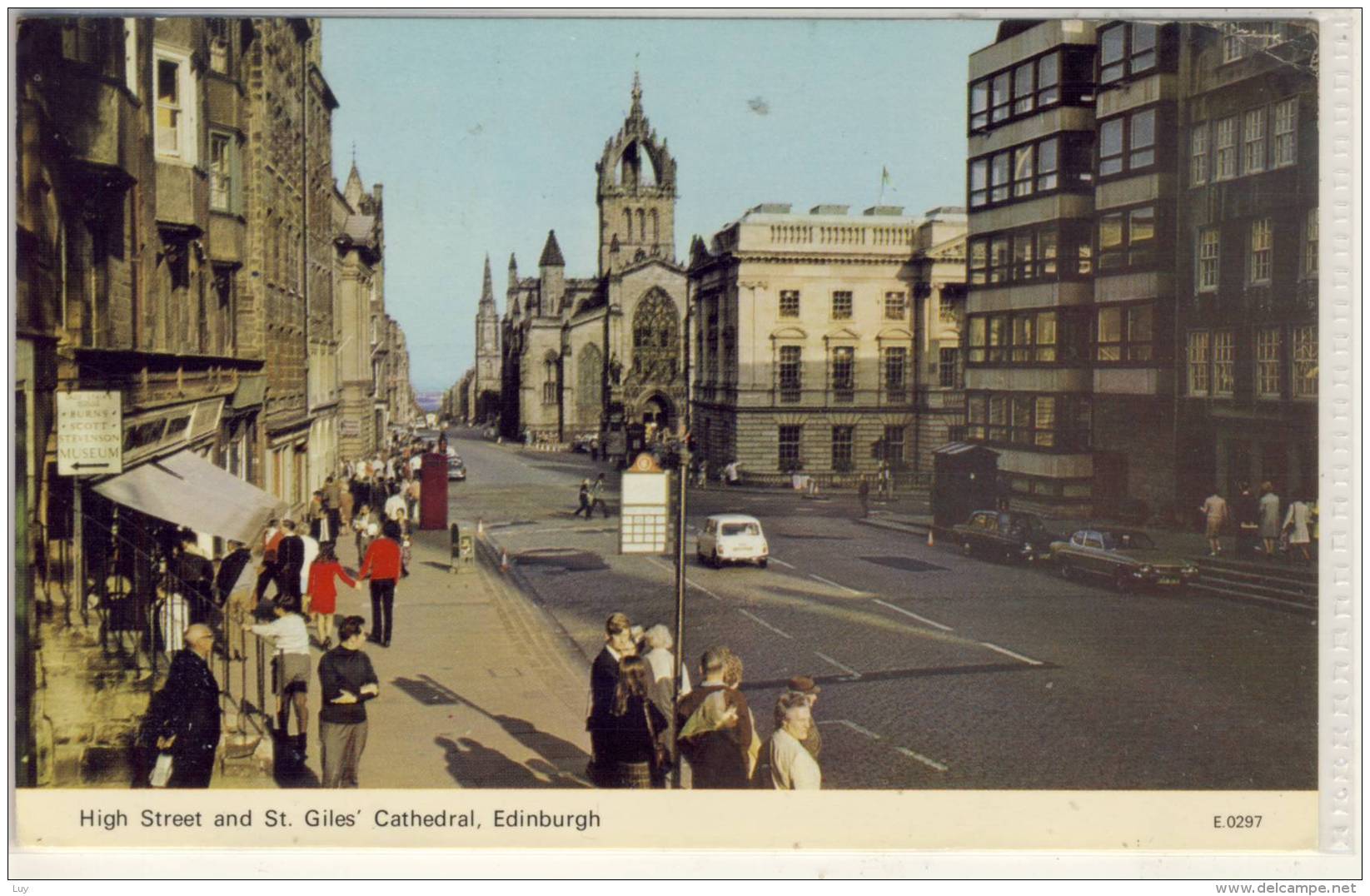 EDINBURGH HIGH STREET AND ST. GILES' CATHEDRAL - Midlothian/ Edinburgh