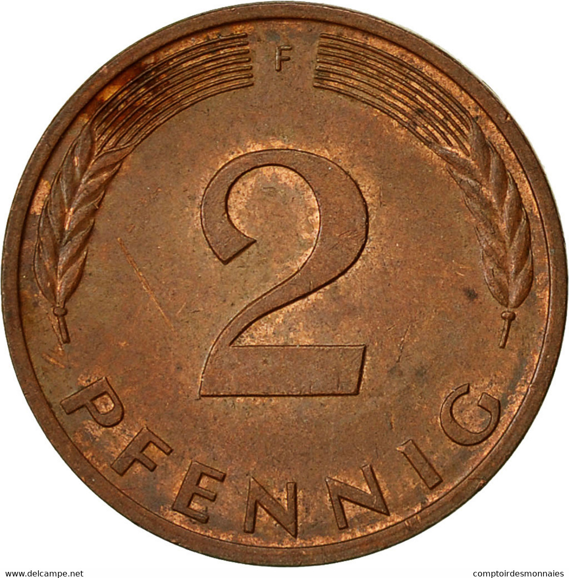 Monnaie, République Fédérale Allemande, 2 Pfennig, 1978, Stuttgart, TTB - 2 Pfennig