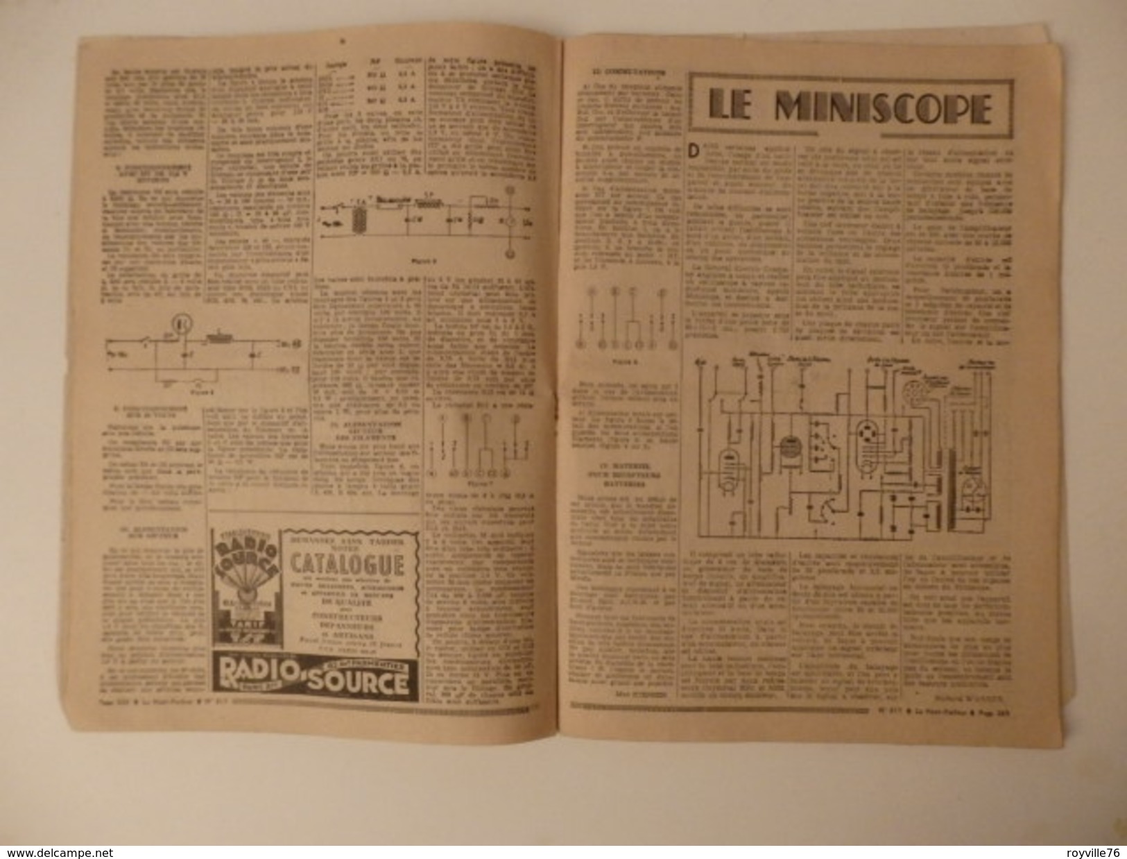 Journal sur "Le Haut-Parleur" du 20 mai 1948.