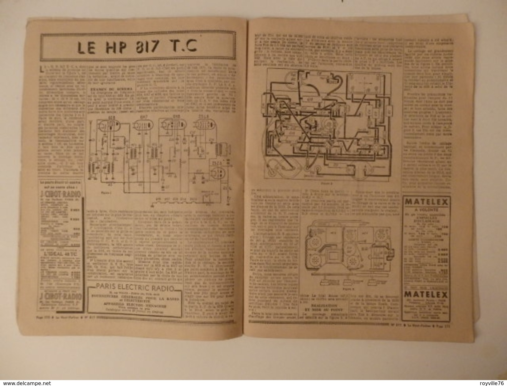 Journal sur "Le Haut-Parleur" du 20 mai 1948.