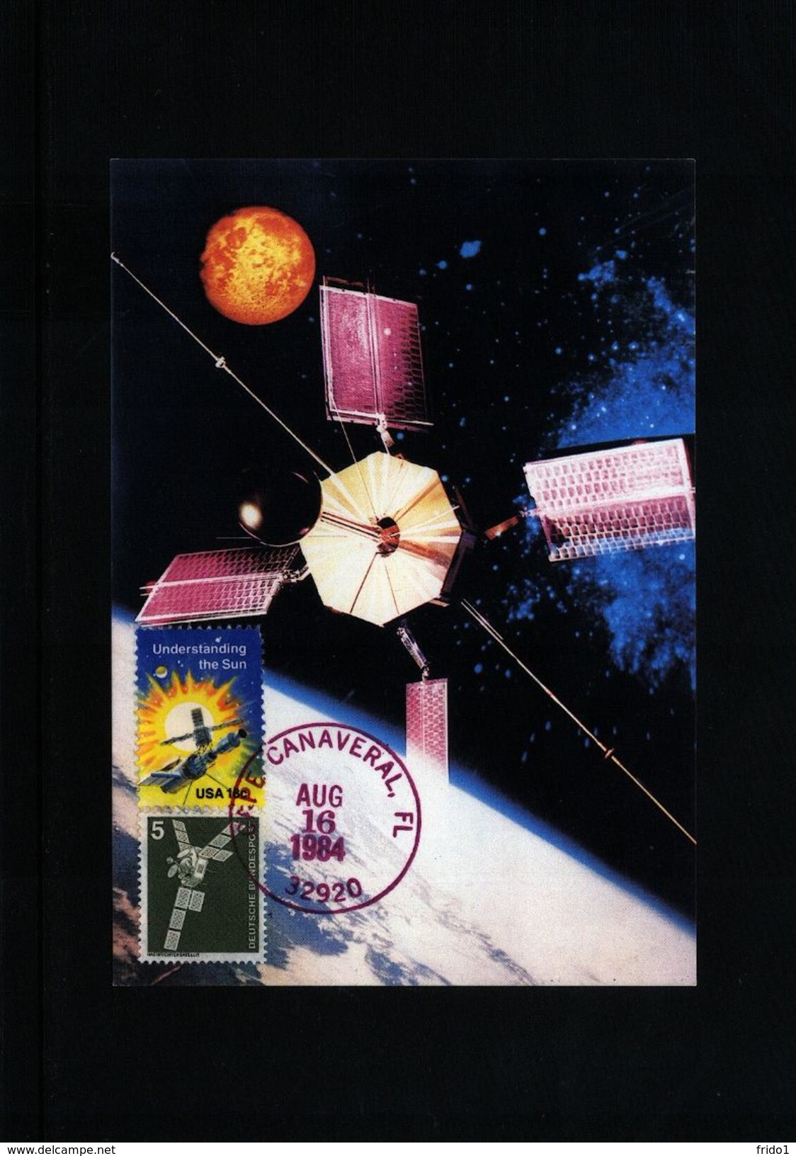 USA   1984  Raumfahrt / Space Interesting Postcard - United States