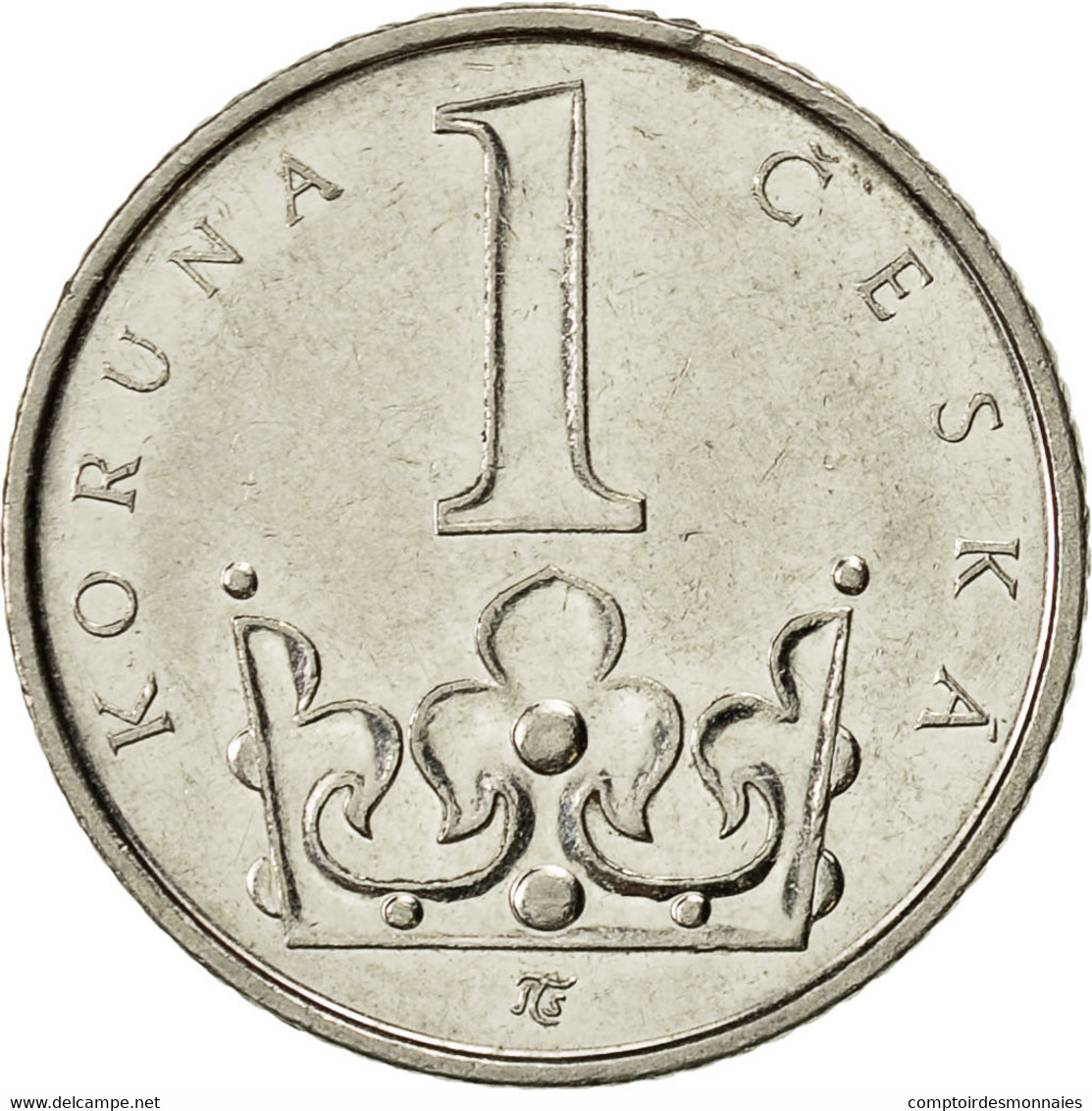 Monnaie, République Tchèque, Koruna, 2003, TTB, Nickel Plated Steel, KM:7 - Tchéquie