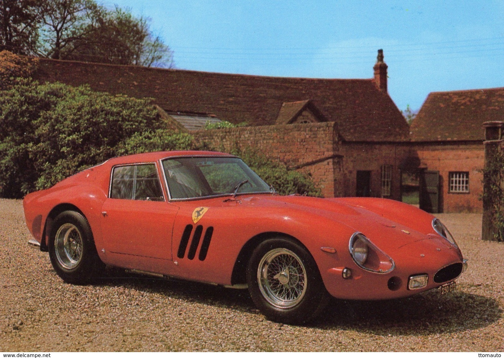 Ferrari 250 GTO  (1962)  -  Carte Postale - PKW