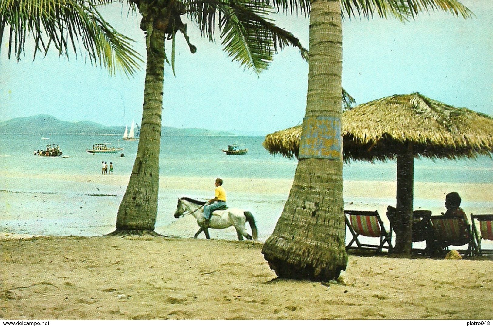 Thailandia (Thailand) Mid-Day, View Of The Phataya Sea-Beach - Tailandia