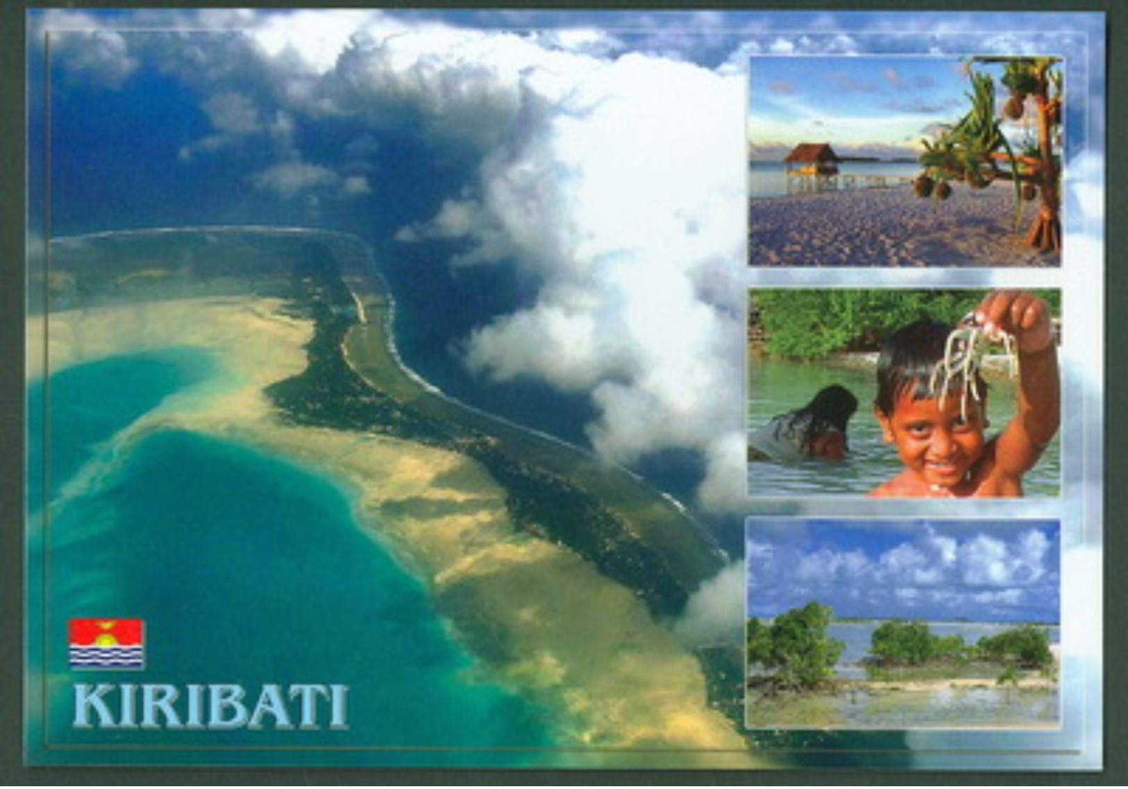 Kiribati Islands / Iles Tarawa Bairiki Central Pacific Oceania Gilvert Islands / Iles - Kiribati