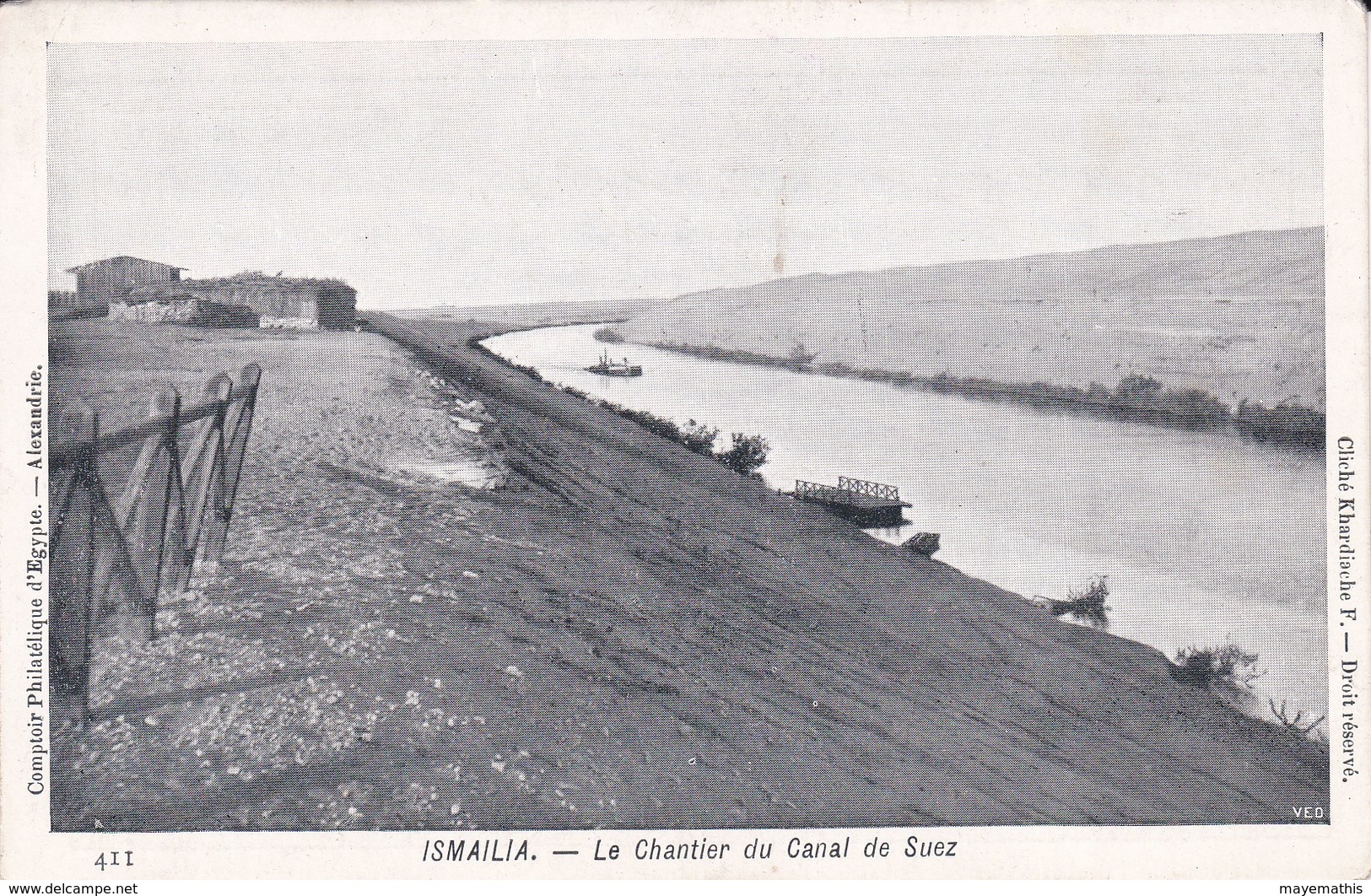 Ismailia Le Chantier Du Canal De Suez - Ismailia