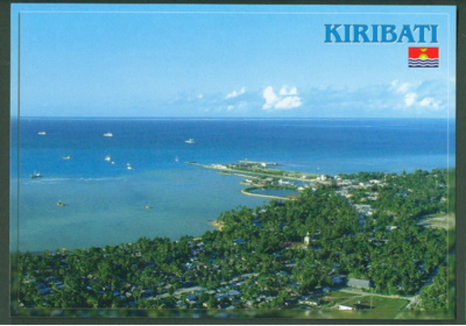 Kiribati Islands / Iles Tarawa Bairiki Central Pacific Oceania Gilvert Islands / Iles - Kiribati