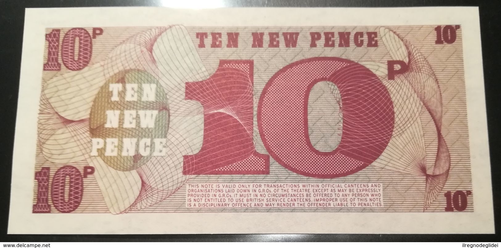 BRITISH ARMED FORCES - 10 NEW PENCE - 6TH SERIES - FIOR DI STAMPA - Autres & Non Classés