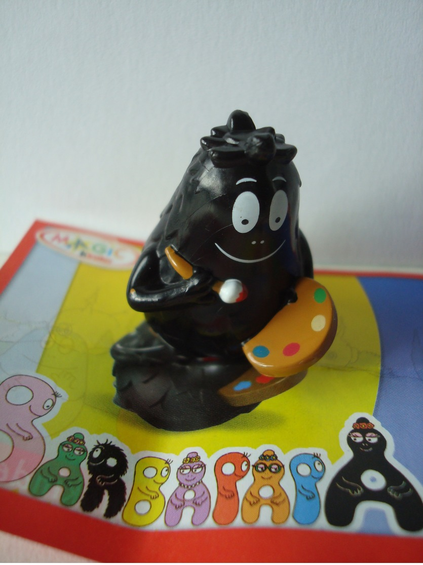 Barbapapa. - Barbouille. - Figurine Kinder DC158, Avec Bpz. - Familles