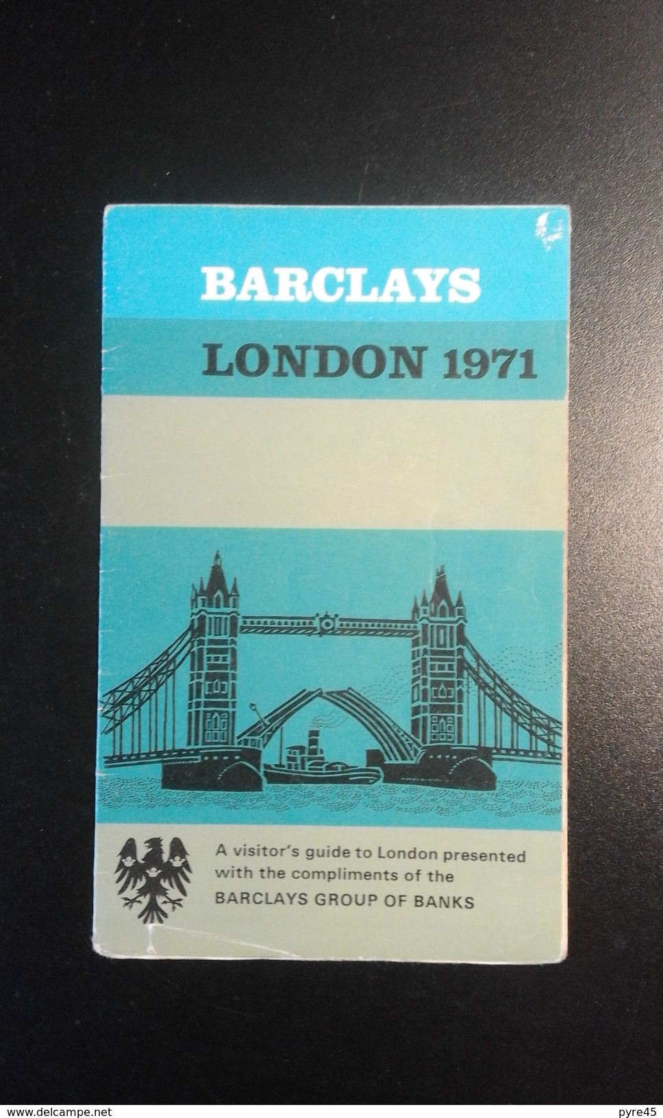 Barclays London 1971 - Cuadernillos Turísticos