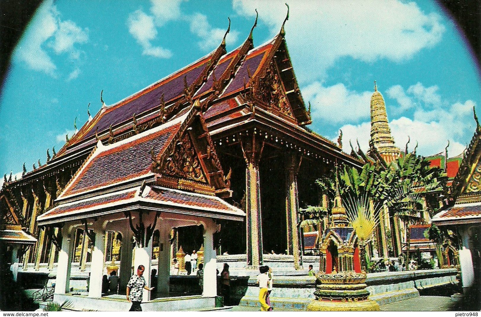 Thailandia (Thailand) Bangkok, A Part Of Wat Phra Keo (Temple Of Emerald Buddha) - Tailandia