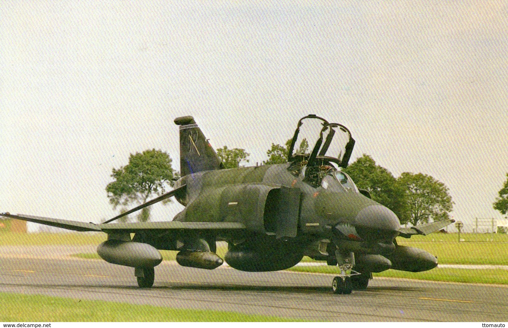 McDonnell Douglas F4E Phantom Of The 23rd TFS Based At Spahgdahlem, W.Germany  -  CPM - 1946-....: Era Moderna