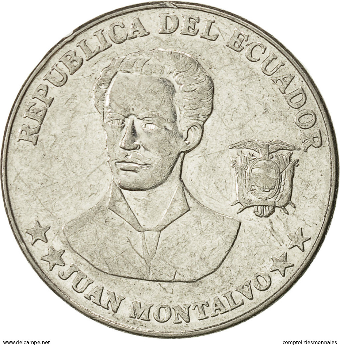 Monnaie, Équateur, 5 Centavos, Cinco, 2003, TTB, Steel, KM:105 - Equateur