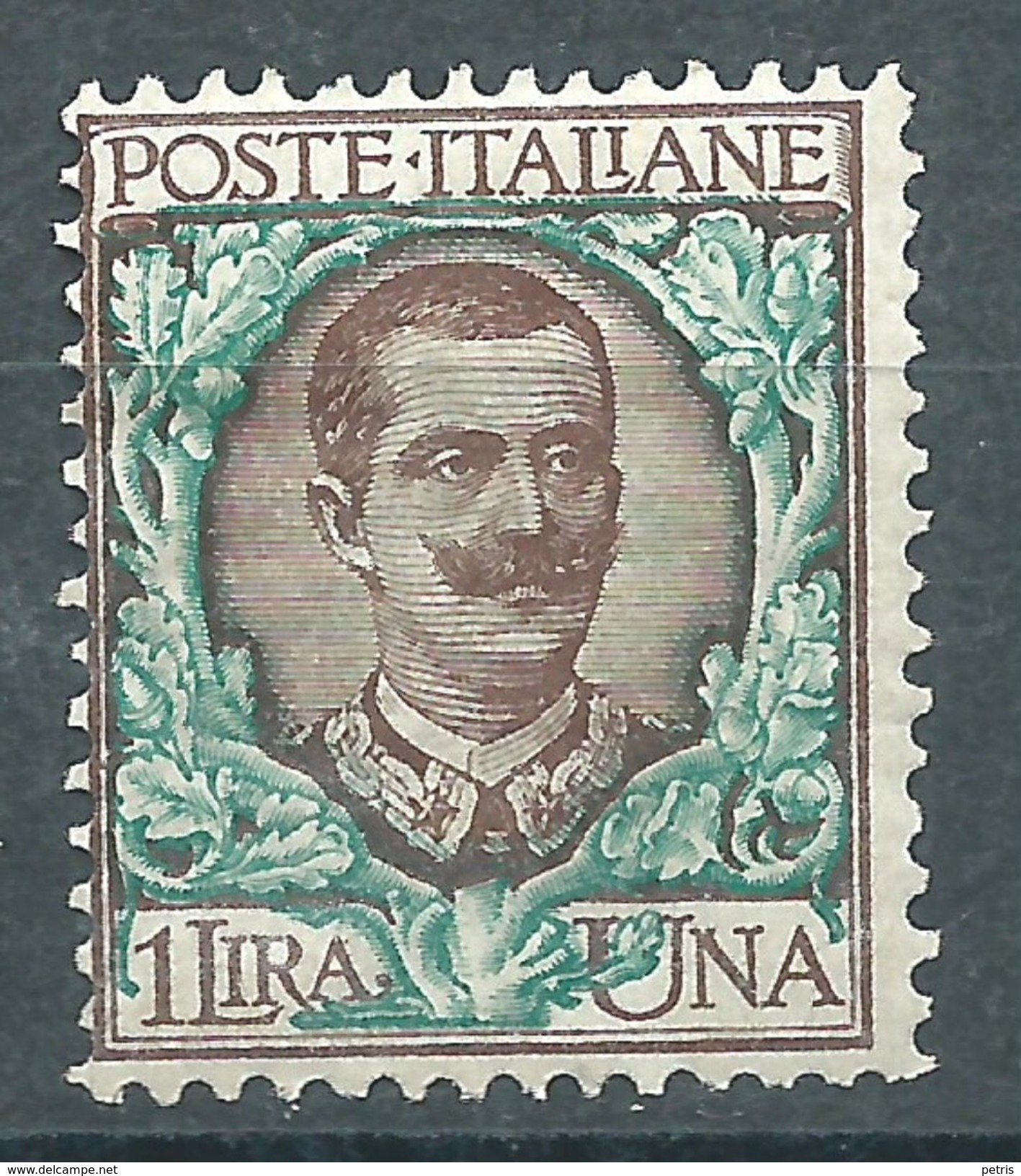Italia 1901 Floreale 1 L MNH** - Mint/hinged