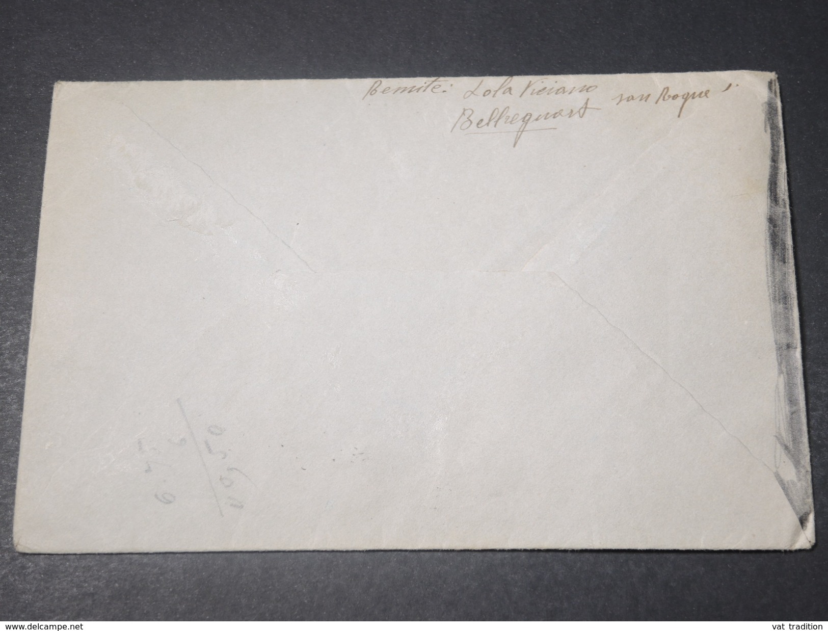 ESPAGNE - Enveloppe De Bellreguart Pour Oran En 1939 Avec Censure - L 11367 - Marques De Censures Républicaines