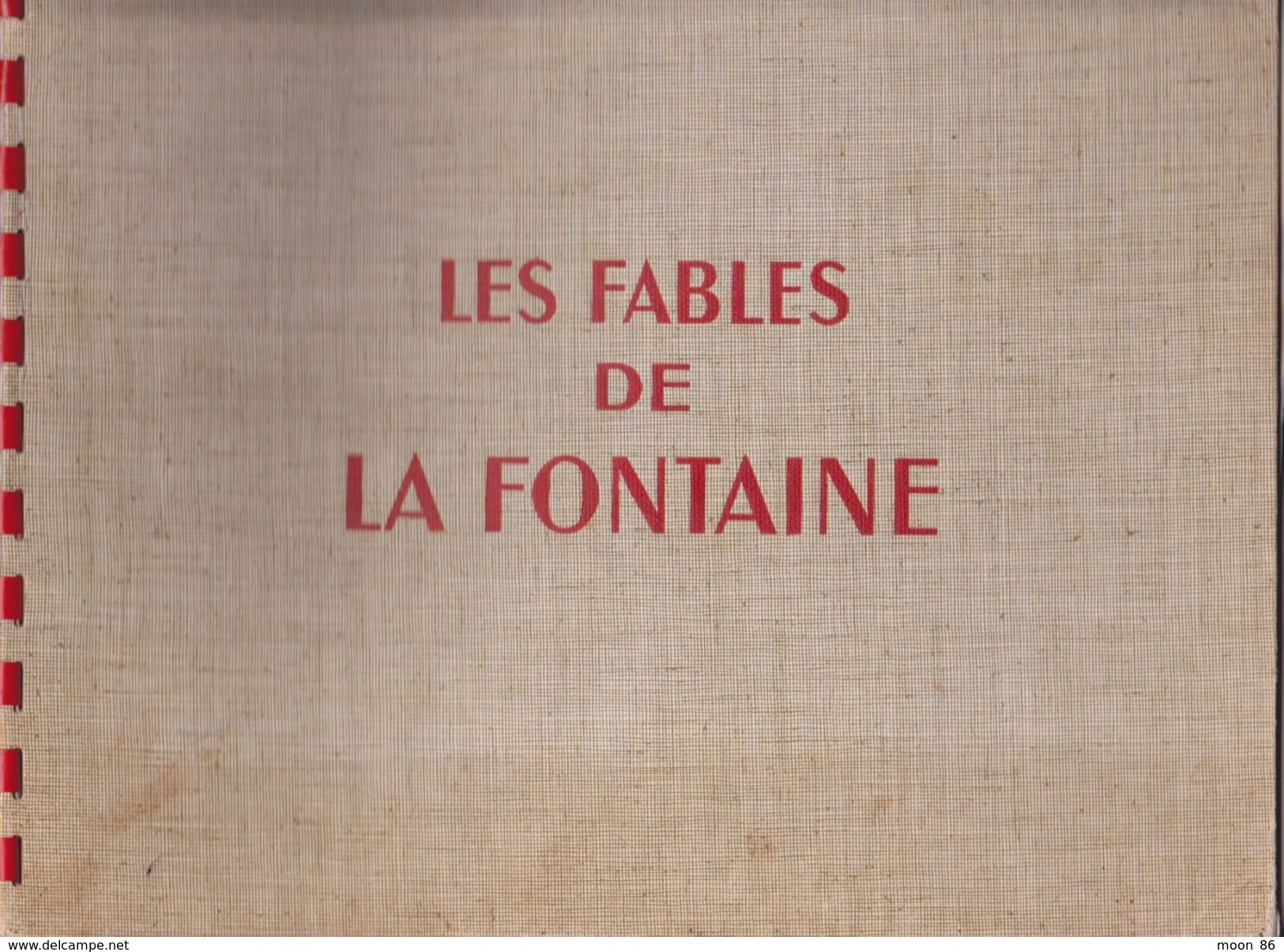 Les Fables De LA FONTAINE- Illustrateur Dessins Animés G LEBRET éd Dargaud 1946 - Collection Lectures Et Loisirs