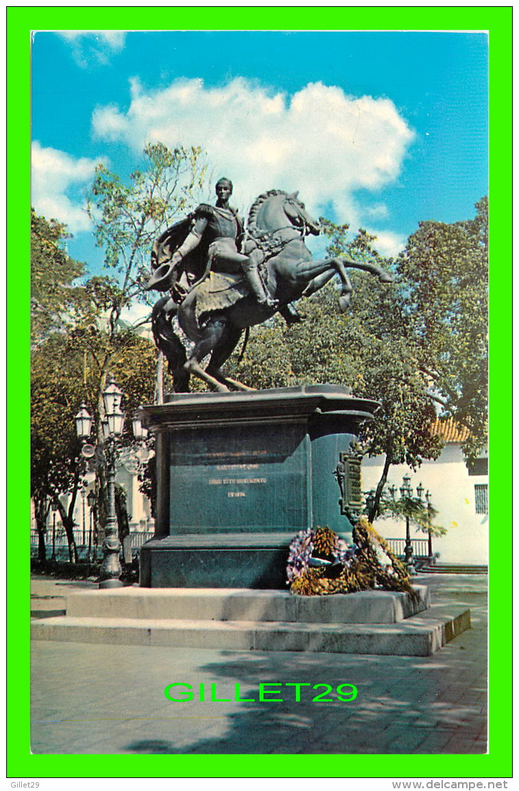 CARACAS, VENEZUELA - MONUMENTO AL LIBERTADOR, PLAZA BOLIVAR  - C. A. CARACAS - - Venezuela