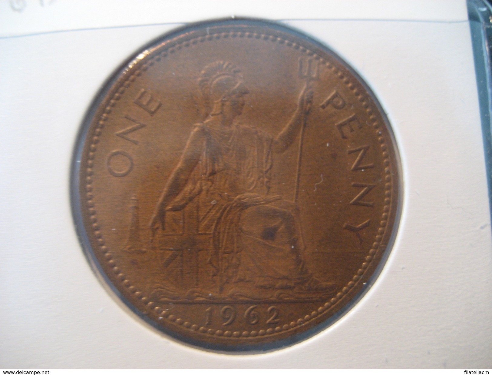 One Penny 1962 ENGLAND Great Britain QE II Coin - Autres & Non Classés